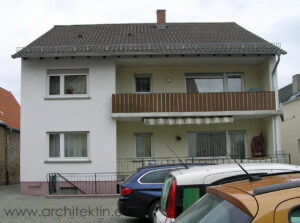 Hofseite vor dem Umbau