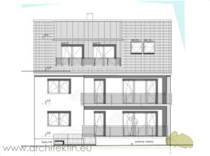 Ausbau des Dachgeschosses mit Dachterrasse